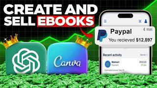 How to Create & Sell Ebooks Online In 20 mins Using AI & Make $400/Day | UPDATED VERSION