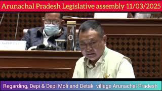 Hon’ble MLA,Ninong Ering || Boundary Issues || Depi & Depi Moli ,Detak village,