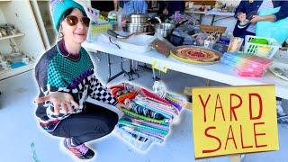 We Could NOT Stop Buying Stuff at This Yard Sale!