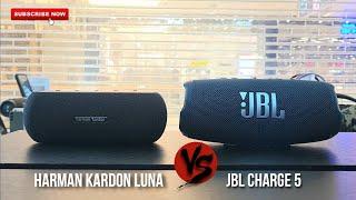 JBL Charge 5 vs Harman Kardon Luna -sound comparison
