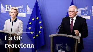 CUMBRE URGENTE de la UNIÓN EUROPEA sobre la INVASIÓN a UCRANIA | EL PAÍS