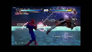 Tekken 7 Spiderman doing some hardest sh*t in tekken | Mr. Puffells