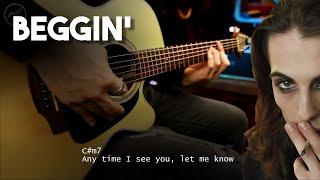 Beggin' - Måneskin Guitar Tutorial CHORDS | Cover Guitarra ACORDES Christianvib