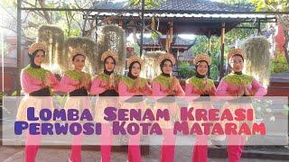 Lomba Senam Kreasi Perwosi Kota Mataram || Juara Favorit