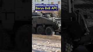 Barys 8x8 Armor vehicle: Kazakhstan's New APC on Duty