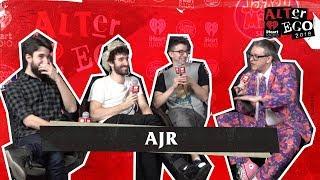 AJR Backstage at ALTer Ego with DC101's Mike Jones