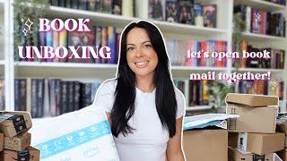 open book mail with me HUGE book unboxing 