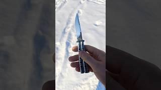 Everyday balisong. Benchmade Model 30 Weehawk.