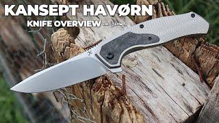 Kansept Havorn Folding Knife | 5-Minute Review | Atlantic Knife