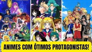 Animes com 5 melhores protagonistas!