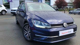 Approved Used Volkswagen Golf SE Nav 1.4TSI in Atlantic Blue - GM67GGV