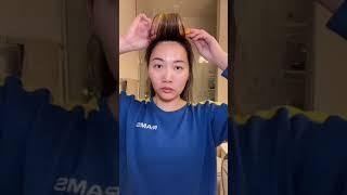 How I Style My Hair: Round Brush Blowout #hairtutorial #haircare #hairjourney #thickhair