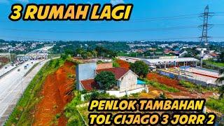 3 Rumah Lagi! Penlok Tambahan Tol Cijago 3 JORR 2