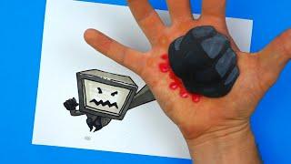 10 DIY TITAN TV MAN SKIBIDI TOILET ARTS & PAPER CRAFTS