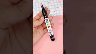 Homemade black Posca Marker ️ #shorts