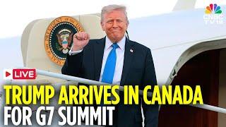 LIVE: President Trump Arrives in Canada for G7 Summit | G7 Leaders in Canada | Israel Iran War |N18G
