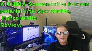 KITHDIA Sonnenbrille Herren polarisierte Sportbrille, Fahrerbrille Review