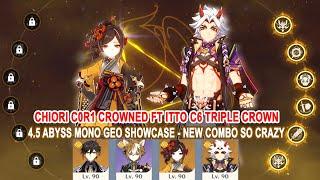 Chiori C0R1 Crowned ft Itto C6 Triple Crown 4.5 Abyss Mono Geo Showcase - New Combo So Crazy