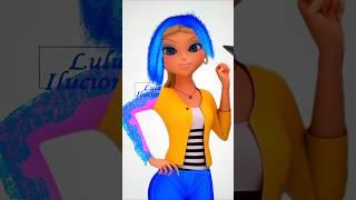 Chloe's transformation  #transformation #digitalart #glowup #artist #miraculousladybug #shorts
