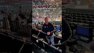 POV: Attempting Promo at WWE Monday Night Raw #wwe #raw #shorts #wweshorts