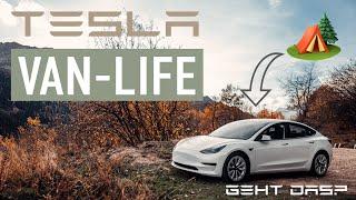 Camping im TESLA - 2.500km Roadtrip nach Italien