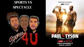 Sports4U Ep. 339 Sports vs Spectacle ft special guest The Chosen League