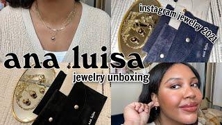 Ana Luisa jewelry unboxing | Instagram Jewelry