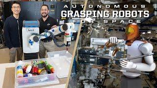 Autonomous grasping robots will help future astronauts maintain space habitats