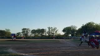 Ulises Nunez Jr. rbi single at San Antonio Colt 45 Baseball League