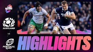 HIGHLIGHTS | SCOTLAND V PORTUGAL | AUTUMN NATIONS SERIES