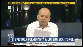 Banciu analizeaza scrisoarea lui Becali