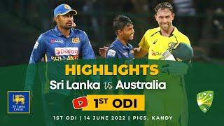 1st ODI Highlights | Sri Lanka vs Australia 2022