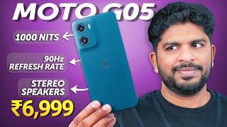 ₹6,999 ️உண்மையான Low Budget Phone இதுதான்  Moto g05 4G Unboxing & Quick Review In Tamil