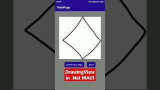 DrawingView in .Net MAUI #shorts #maui #programming #xamarin #xamarinforms