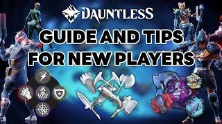 DAUNTLESS GUIDE AND TIPS FOR BEGINNERS 2024 | QUICK AND SIMPLE GUIDE!