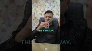 Do you know how to '𝐞𝐚𝐭' water? ️Dr. Vikash Kumar Agarwal answers ️
