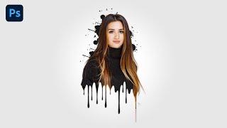 How to create Dripping Effect in Photoshop