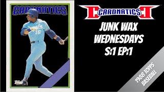 Junk Wax Wednesdays S:1 E:1 1988 Topps | Cardnatics