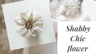 Shabby Chic Flower/Hair Bow