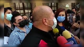 Tras faltar a la inauguración de la FIL, Enrique Alfaro arremete contra la UdeG