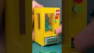 Working Lego Minecraft Vending Machine with Safe #lego