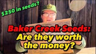 Baker Creek Heirloom Seeds Haul Unboxing| What Are the Best Seeds? | Are Baker Creek Seeds Worth It?