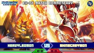 HeavyLeomon vs ShineGreymon - EX-07 Matchplay Commentary