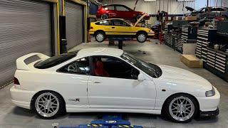 Full Makeover // JDM 1998 Honda Integra Type-R DC2 // New Wheels, Suspension, OEM Body Kit (Ep 2)