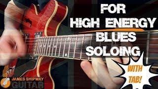 Blues Guitar Lesson High Energy British Blues Licks Eric Clapton, Peter Green, Mick Taylor Style!