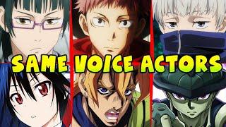 Jujutsu Kaisen All Characters Japanese Dub Voice Actors (Seiyuu) & Same Anime Characters