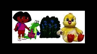 Dora The Explorer: Dora & Isa w/Number Flowers w/Cheerful Chirps Chick