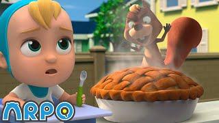 Live and Let Pie | ARPO The Robot | Robot Cartoons for Kids | Moonbug Kids