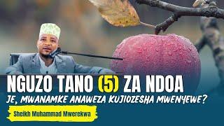 NGUZO TANO (5) ZA NDOA / Je, Mwanamke anaweza kujiozesha mwenyewe kwa idhini yake? | Sheikh Mwerekwa