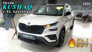 Skoda Kushaq 1.0L Sportline 2024 | Features | Price | Mileage | Interior | Exterior